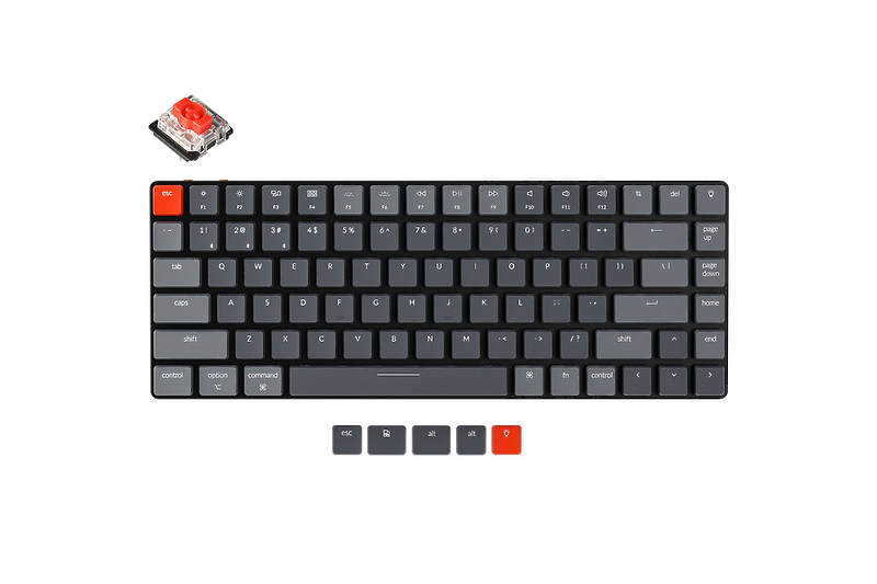Беспроводная механическая ультратонкая клавиатура Keychron K3D1 артикул 267339Si-1