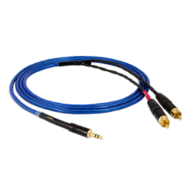 Кабель межблочный аудио Nordost Blue Heaven iKable 3.5mini-stereo plug to RCA 1m артикул 227990Si-1