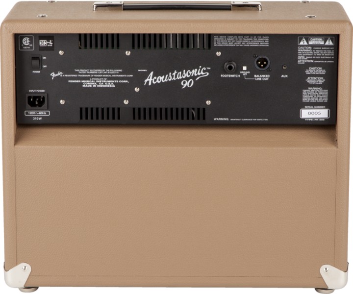 Комбо усилитель FENDER ACOUSTASONIC 90 артикул 131375Si-1 фото 4