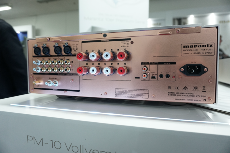 Стереоусилитель Marantz PM10S1 black артикул 157429Si-1 фото 4