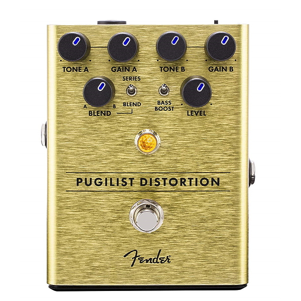 Педаль эффектов FENDER PUGILIST DISTORTION PEDAL артикул 198036Si-1