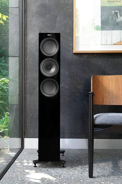 Напольная акустика KEF R5 Gloss Black артикул 191814Si-1 фото 4