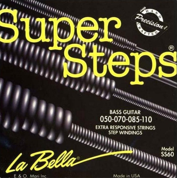 Струны для бас-гитары La Bella SS60 артикул 291194Si-1