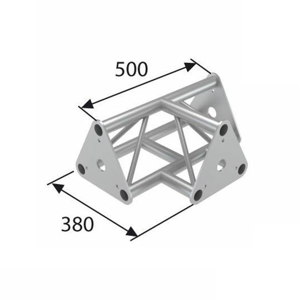 Стыковочный узел для 3-х ферм под 90 градусов Imlight T40/31-36 артикул 231233Si-1