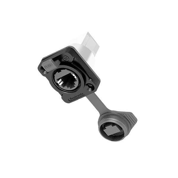 Разъем панельный RJ45 Seetronic SE8FDYH-60-B артикул 306565Si-1