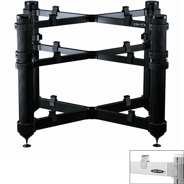 Подставка под Hi-Fi компоненты Solid Tech Rack of Silence 3 Reference White/Silver артикул 228362Si-1