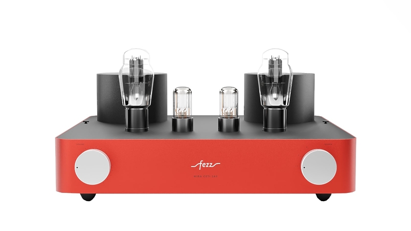 Ламповый интегральный усилитель Fezz Audio Mira Ceti 2A3 EVO Burning Red артикул 334066Si-1 фото 4