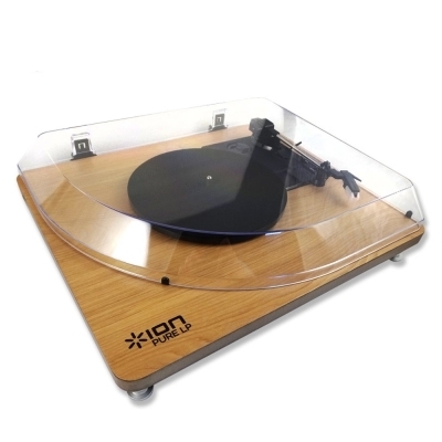 Проигрыватель винила ION Audio Pure LP wood артикул 118466Si-1