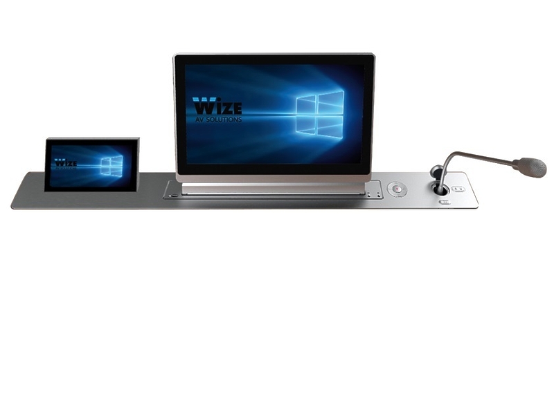 Моторизированный монитор Wize Pro WR-17BRC silver артикул 237447Si-1 в интернет-магазине «HiFiRussia»