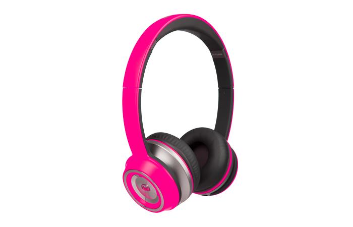 Наушники Monster NTune On-Ear Neon Pink артикул 113949Si-1 фото 3