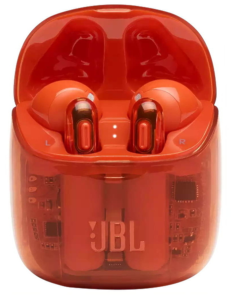 Наушники JBL Tune 225TWS GHOST orange (JBLT225TWSGHOSTORG) артикул 243828Si-1 фото 3