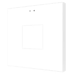 Сенсорный выключатель KNX Zennio Flat 1 V2, 1-кнопочный, глянцевый белый