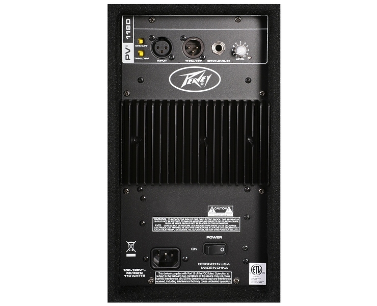 Сабвуфер Peavey PV 118D артикул 124332Si-1 фото 3