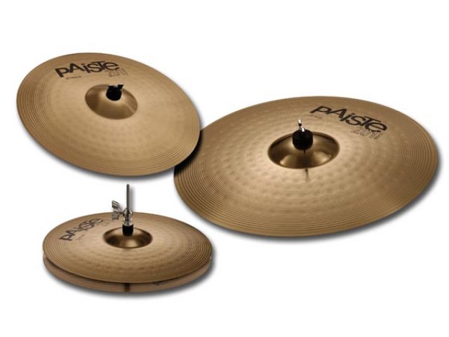 Набор тарелок Paiste 201 Bronze Universal Set + Bonus 16  набор тарелок (14"/18"/20"+16") артикул 255186Si-1