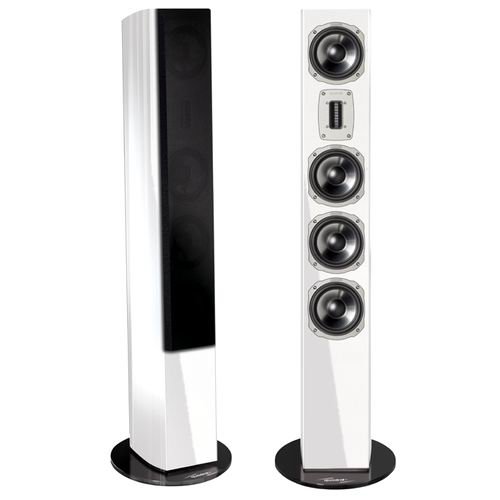 Напольная акустика Quadral Chromium Style 102 white high gloss артикул 111567Si-1