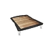 Подставка для усилителей мощности Bassocontinuo VIELLA 2.1 Walnut bottom shelf (ножки белые)