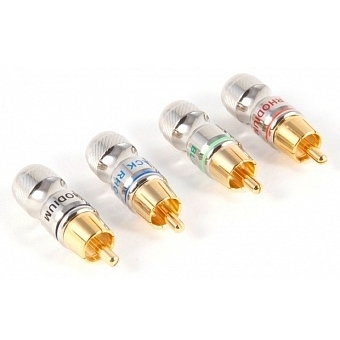 Разъём Black Rhodium SE Phono plug RCA 6mm red артикул 134130Si-1