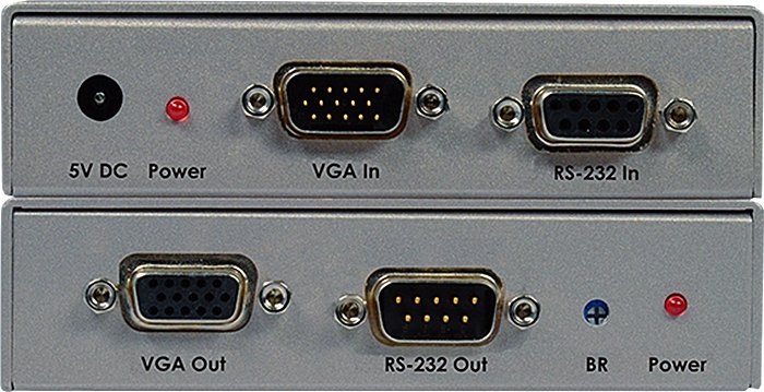 Удлинитель VGA Gefen EXT-VGARS232-141 артикул 137235Si-1 фото 3