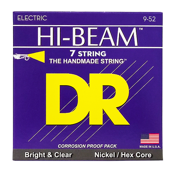 Струны для электрогитары DR LTR7-9 артикул 333061Si-1