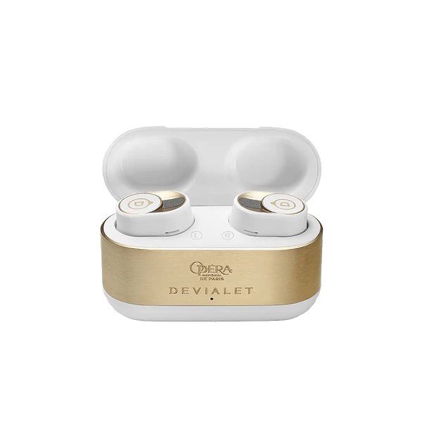 Беспроводные наушники Devialet Gemini II Op?ra de Paris, белый/золото артикул 307309Si-1