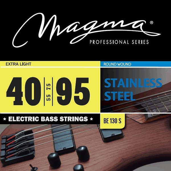 Струны для бас-гитары Magma BE130S артикул 334817Si-1