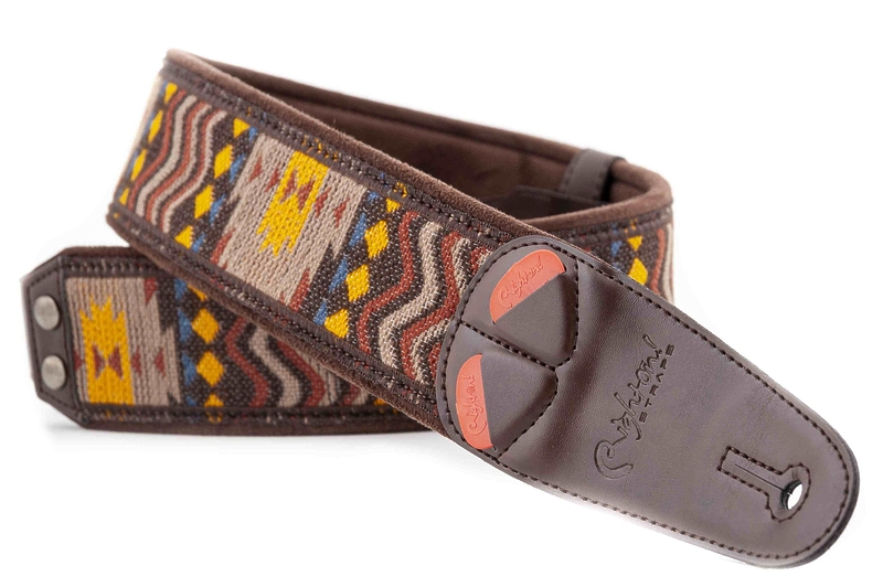 Ремень для гитары RightOn Straps Mojo Azteca Unique артикул 331603Si-1
