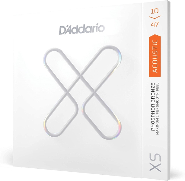 Струны D'Addario D`ADDARIO XSAPB1047 Set Acoustic Guitar XS Phosphor Bronze артикул 274173Si-1