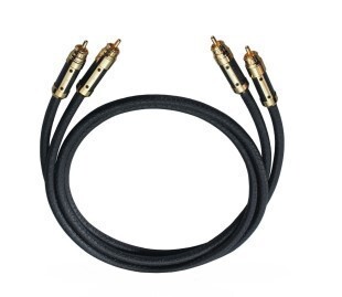 Кабель межблочный аудио Oehlbach NF 1 Master RCA black 1,0 m (2029) артикул 112059FV-1