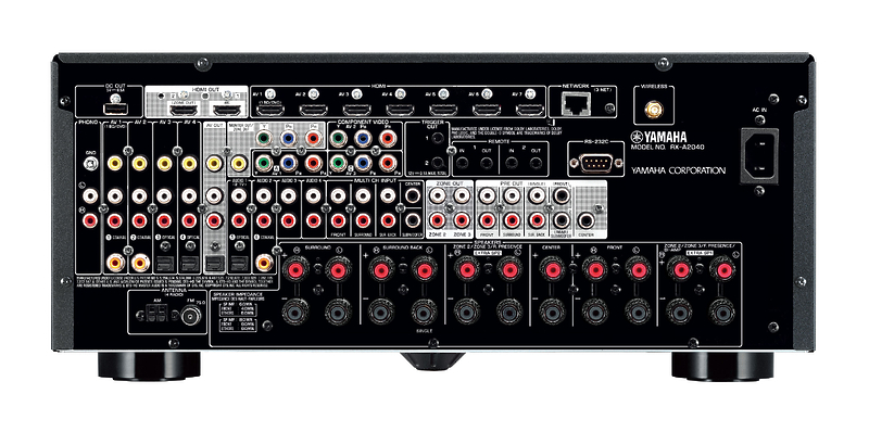 AV ресивер Yamaha RX-A2040 black артикул 108955Si-1 фото 4