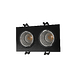 Светильник встраиваемый Denkirs DK3072-BK+CH (Black Chrome)