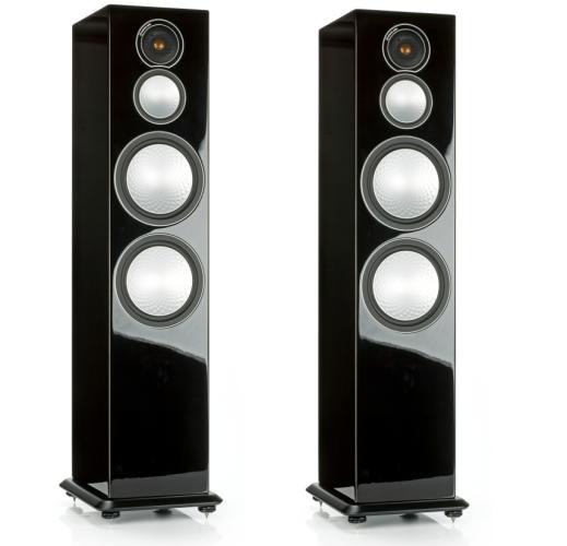 Напольная акустика Monitor Audio Silver 10 high gloss black артикул 101174Si-1