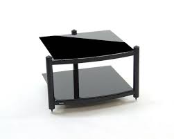 Atacama EQUINOX RS-2 Shelf Base Module Hi-Fi Black/ARC Piano Black Glass артикул 120476Si-1