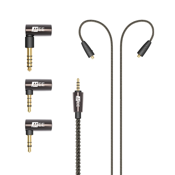 Кабель для наушников MEE Audio Universal MMCX Hi-Fi Cable Gunmetal артикул 177650Si-1