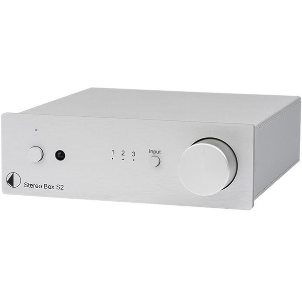 Стереоусилитель Pro-Ject STEREO BOX S2 silver артикул 168842Si-1