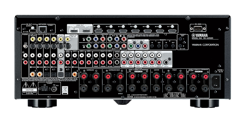 AV Ресивер Yamaha RX-A2020 titan артикул 378606FV-1 фото 3