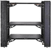 Стойка под Hi-Fi компоненты Solid Tech Hybrid Wood 3 Top (670 mm) Black Oak