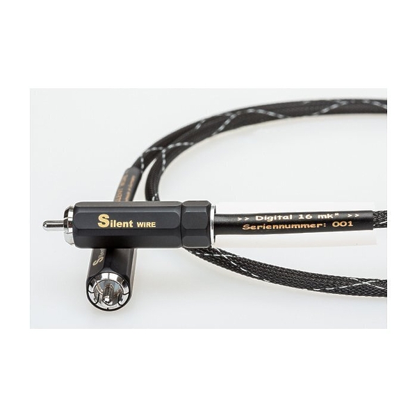 Цифровой аудио кабель Silent Wire Digital 16mk2 RCA,Coaxial (0,8m) артикул 175064Si-1