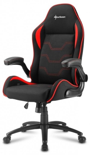 Кресло игровое Sharkoon ELBRUS 1 BK/RD артикул 269900Si-1