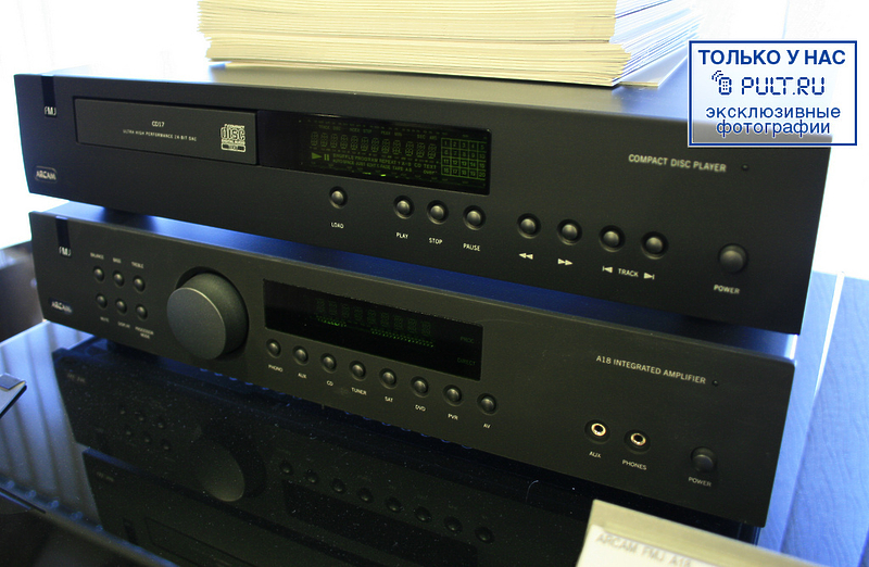 Стереоусилитель Arcam FMJ A18 black артикул 328337FV-1 фото 5