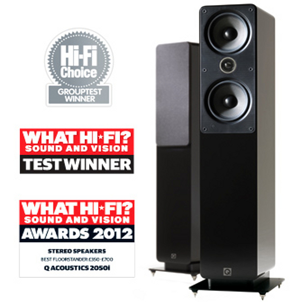 Напольная акустика Q-Acoustics 2050i gloss black артикул 397299FV-1 фото 5