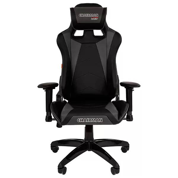 Кресло игровое Chairman game 44 00-07073780 Black/Gray артикул 269972Si-1 фото 3