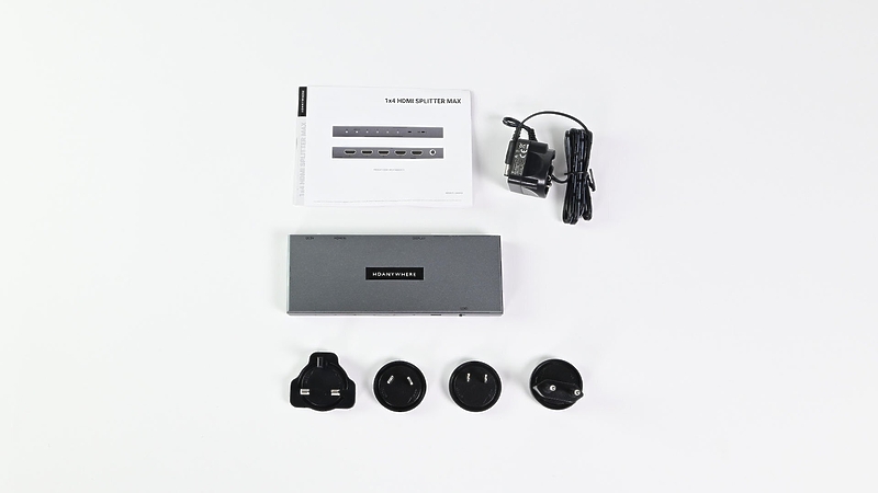 Сплиттер HDanywhere 1x4 HDMI Splitter MAX артикул 253975Si-1 фото 5