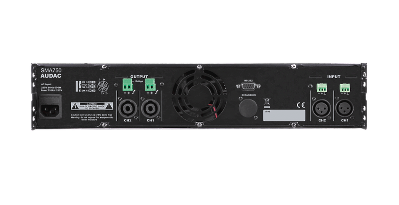 Усилитель мощности Audac SMA750 артикул 220686Si-1 фото 3