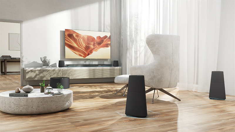 Беспроводная мультирум-колонка Loewe klang mr5 артикул 260082Si-1 фото 9
