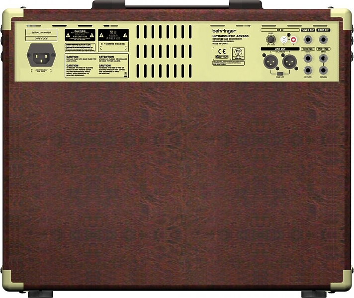 Комбо усилитель Behringer ACX900 артикул 132069Si-1 фото 5