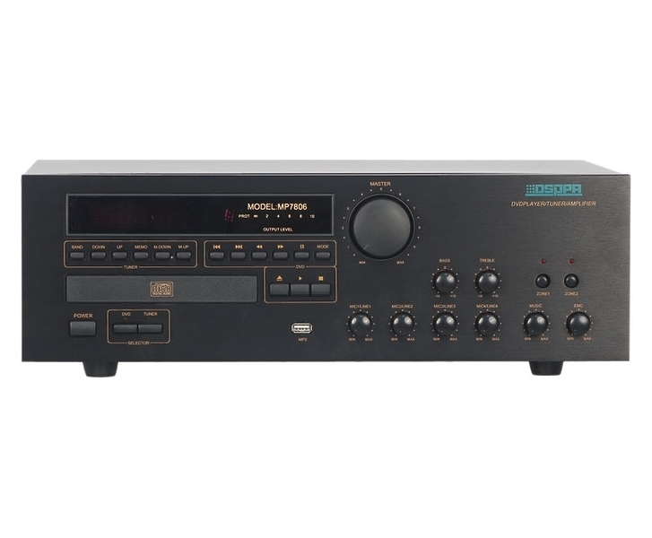 Микшер-усилитель DSPPA MP-7825 артикул 143025Si-1