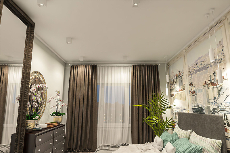 Светильник накладной Denkirs DK3080-WH+CH (White Chrome) артикул 270660Si-1 фото 3