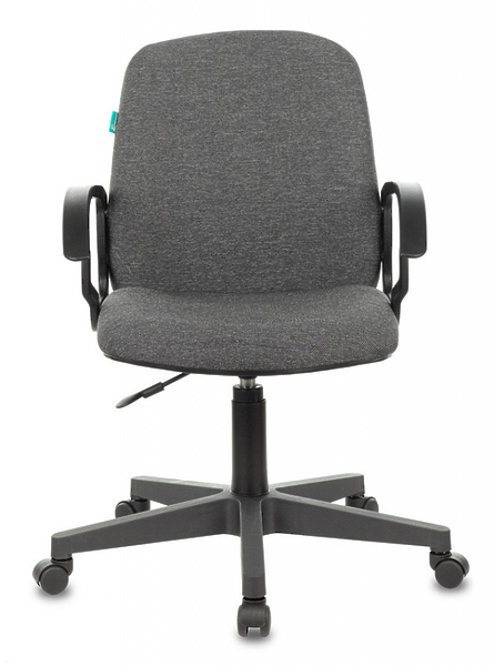 Кресло Бюрократ CH-808-LOW/#G (Office chair CH-808-LOW grey 3C1 low back cross plastic) артикул 263317Si-1 фото 3