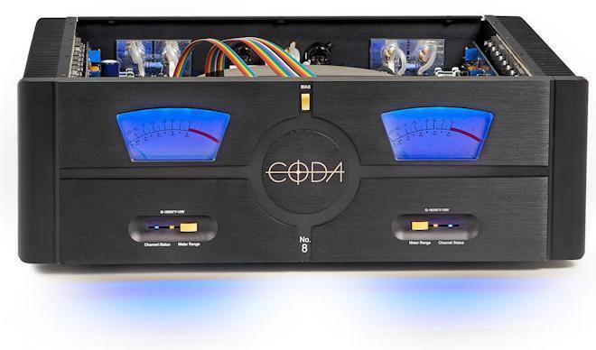 Усилитель мощности Coda No.8 (with meters) артикул 186662Si-1 в интернет-магазине «HiFiRussia»