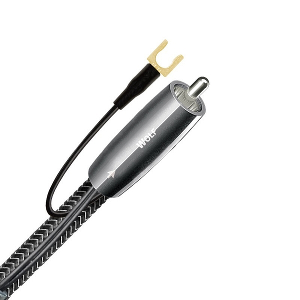 Сабвуферный кабель AudioQuest Wolf RCA-RCA Braid, 20.0 м артикул 220025Si-1